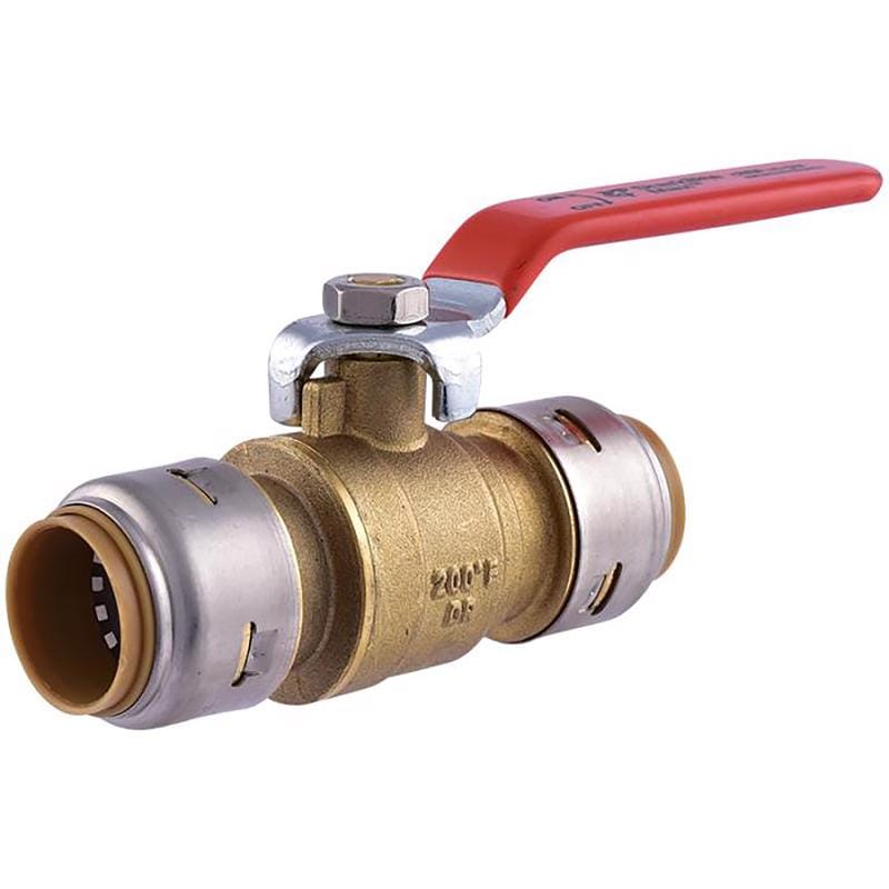 Sharkbite UR22185A 3/4 in. Brass Push Fit Ball Valve Lever For Potable Water