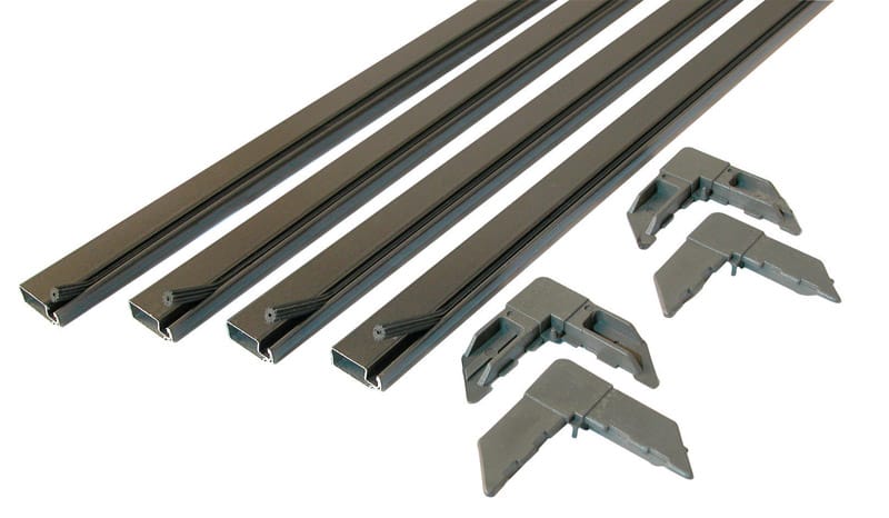 Prime-Line PL7806 Bronze Aluminum 5/16 in. W X 3/4 in. L Screen Frame Kit 1 pk