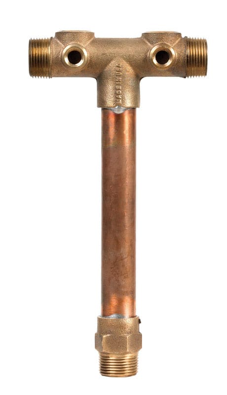 Campbell RFTX4-3-LF Brass 1 in. Tank Cross
