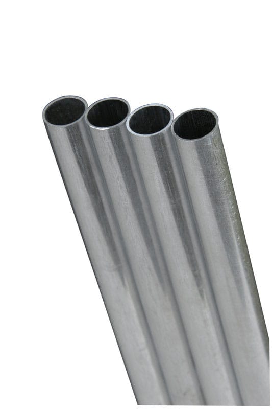 K&S 87119 3/8 in. D X 1 ft. L Stainless Steel Tube 1 pk