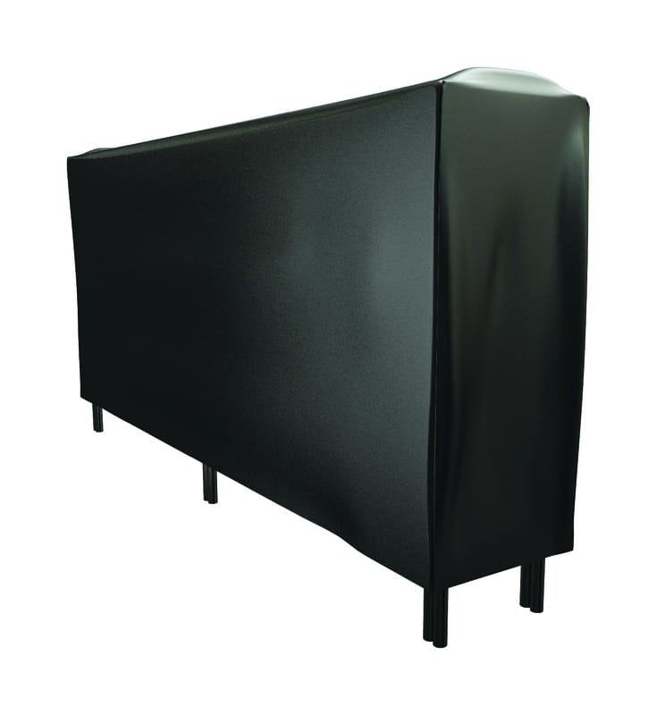 Panacea 15214 Black Matte Vinyl Log Rack Cover