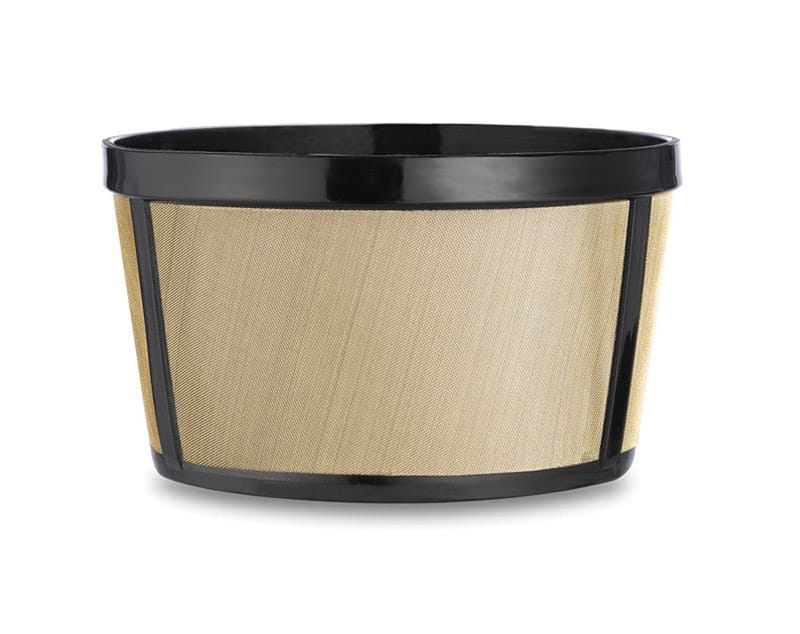 Medelco BF215CB 12 cups Black/Gold Basket Coffee Filter 1 pk