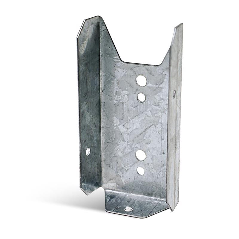 Simpson Strong-Tie FB24Z ZMAX Silver Steel Fence Bracket 20 Ga. 3.412 in. L