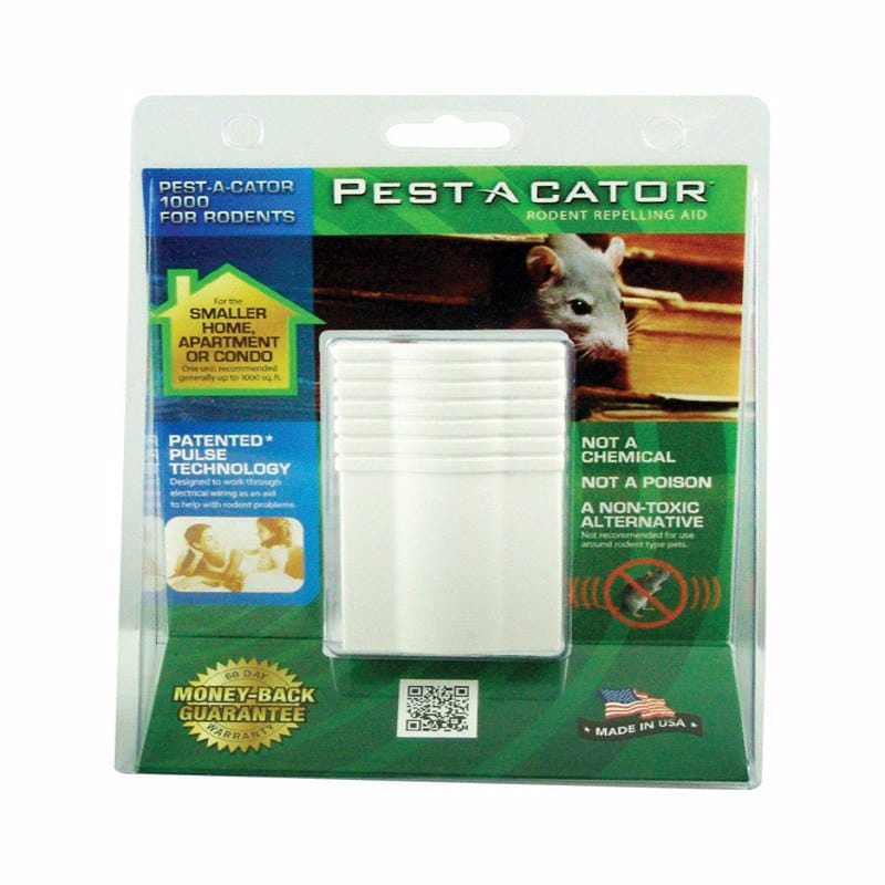 Pest-A-Cator 1100 1000 Plug-In Electronic Pest Repeller For Rodents 1 pk