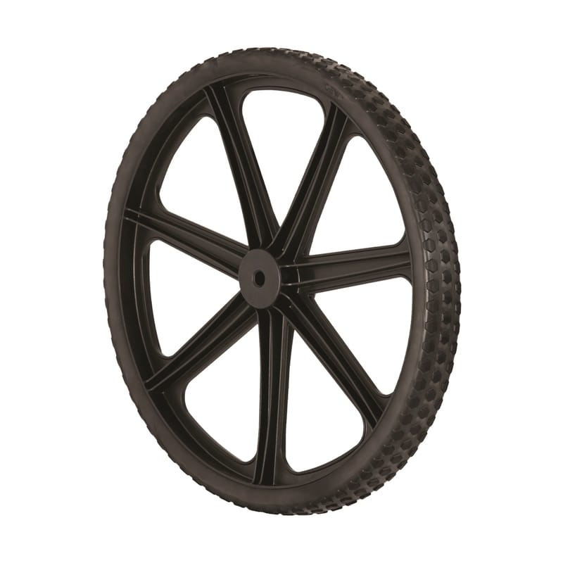 Rubbermaid M1564200 20 in. D 200 lb Wheelbarrow Wheel Rubber