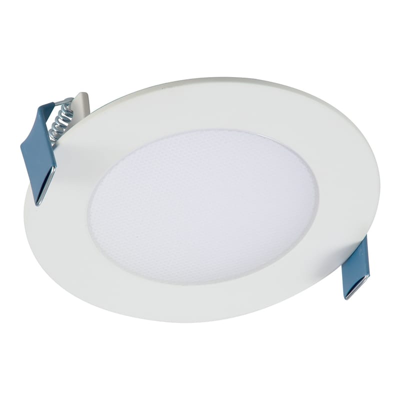Halo HLB4LSF5 HLB4 Series Matte White 4 in. W LED Smart-Enabled Canless Recessed Downlight 12 W