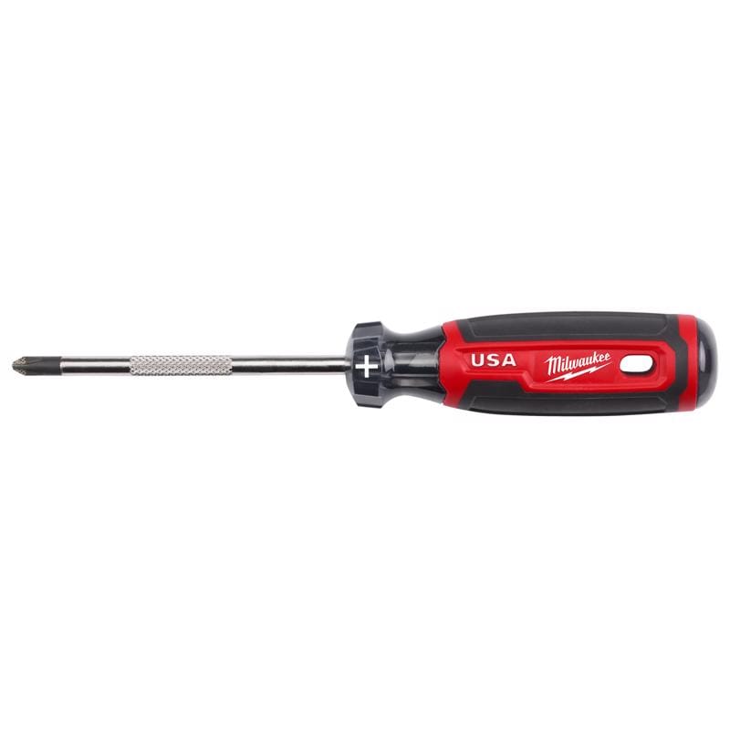 Milwaukee MT202 #2 X 4 in. L Phillips/Square Screwdriver 1 pk