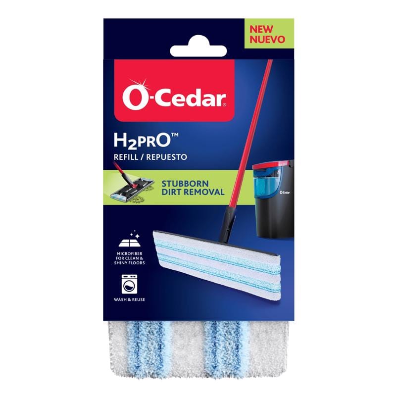 O-Cedar 175780 H2Pro Microfiber Mop Replacement 1 pk