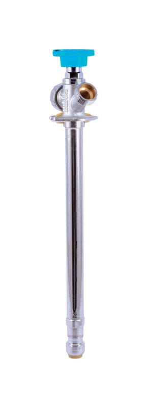 Sharkbite 24629LF 1/2 in. Push-Fit X 3/4 in. MHT Anti-Siphon Brass Sillcock