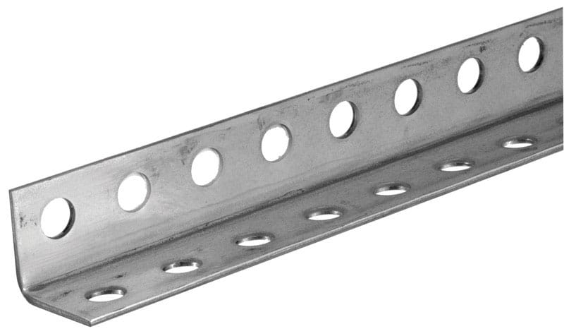 Steelworks 11136 0.064 in. X 1-1/4 in. W X 36 in. L Steel Perforated Angle