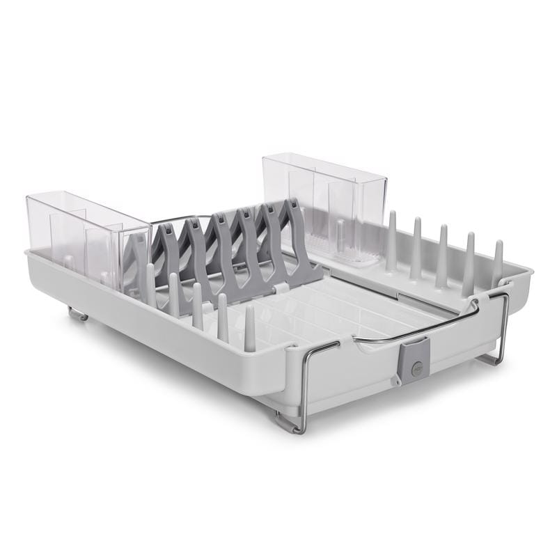 Oxo 1473480 Good Grips 19 in. L X 16 in. W X 5 in. H Gray Stainless Steel Dish Rack