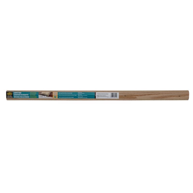 M-D Building Products 85415 0.5 in. H X 2 in. W X 36 in. L Unfinished Unfinished Hardwood Carpet Trim