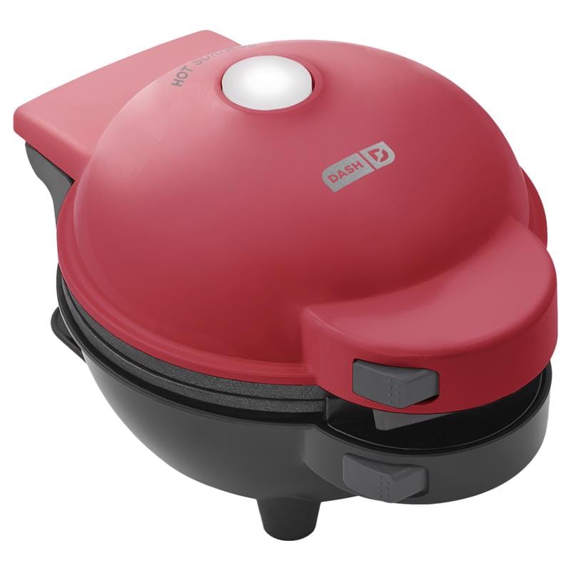 Dash DIW036GBRD04 1 waffle Red Plastic Waffle Maker