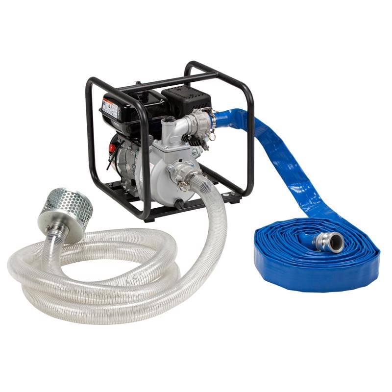 Red Lion 617044 5 HP 9000 gph Aluminum Switchless Switch Bottom Gas Transfer Pump Kit