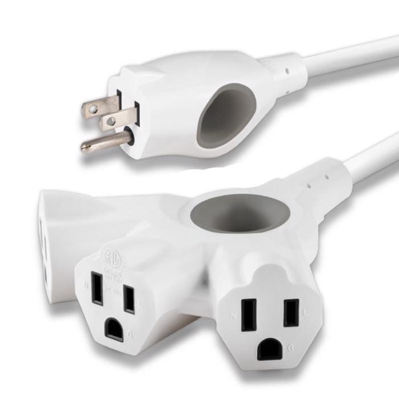 Jasco SPC3153ZW/37-T2 Philips Indoor or Outdoor 15 ft. L White Extension Cord 16/3