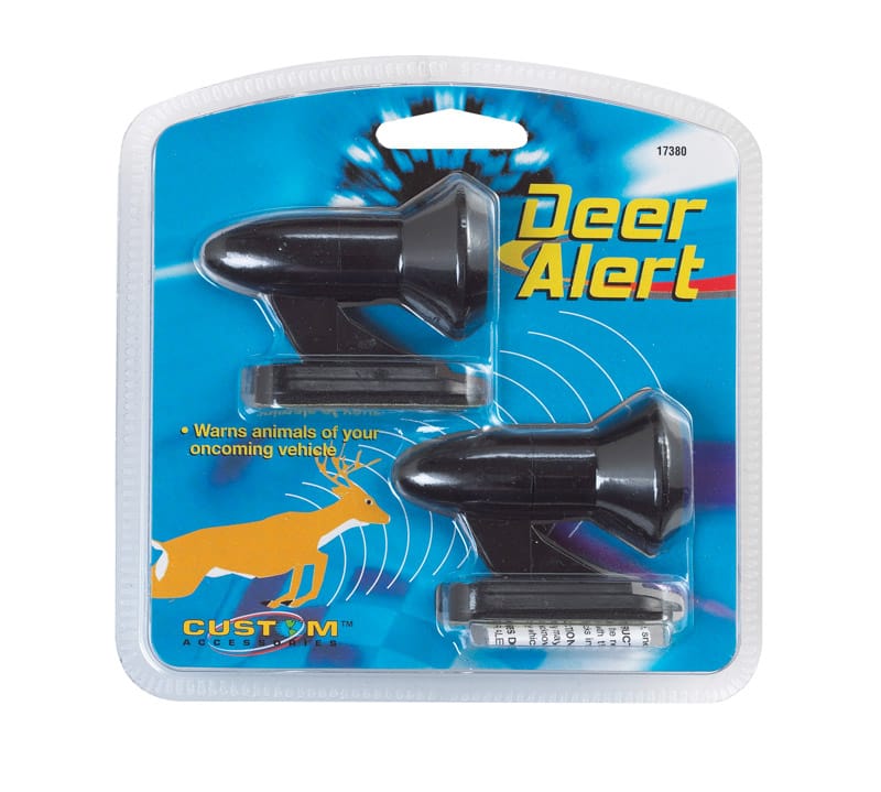 Custom Accessories 17380 Black Deer Warning Device 1 pk