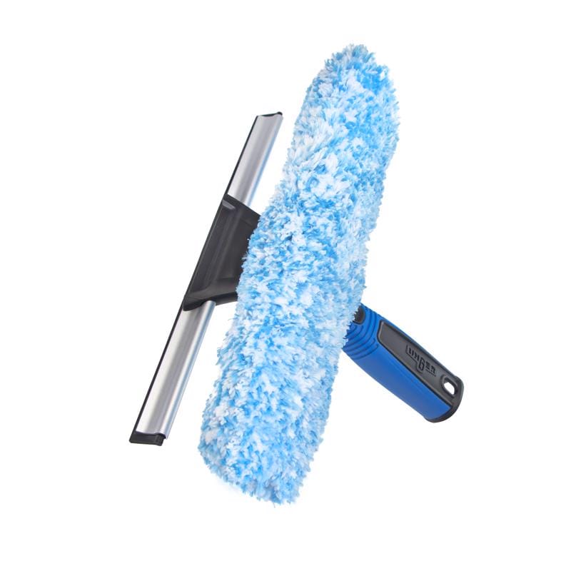 Unger 981620 10 in. Rubber Window Squeegee/Scrubber