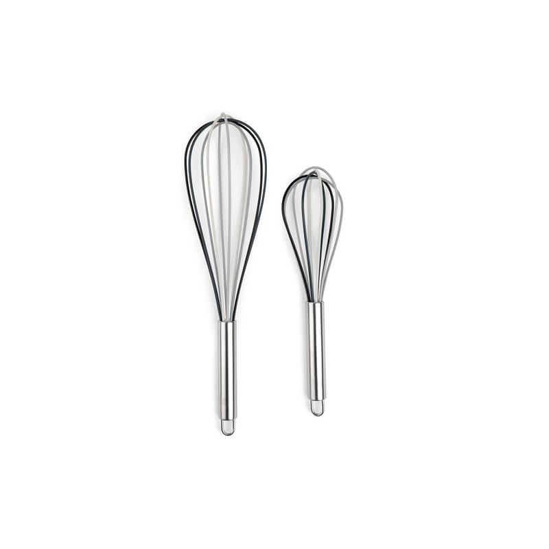 Core Kitchen AC29831 Gray Silicone/Stainless Steel Whisk Set