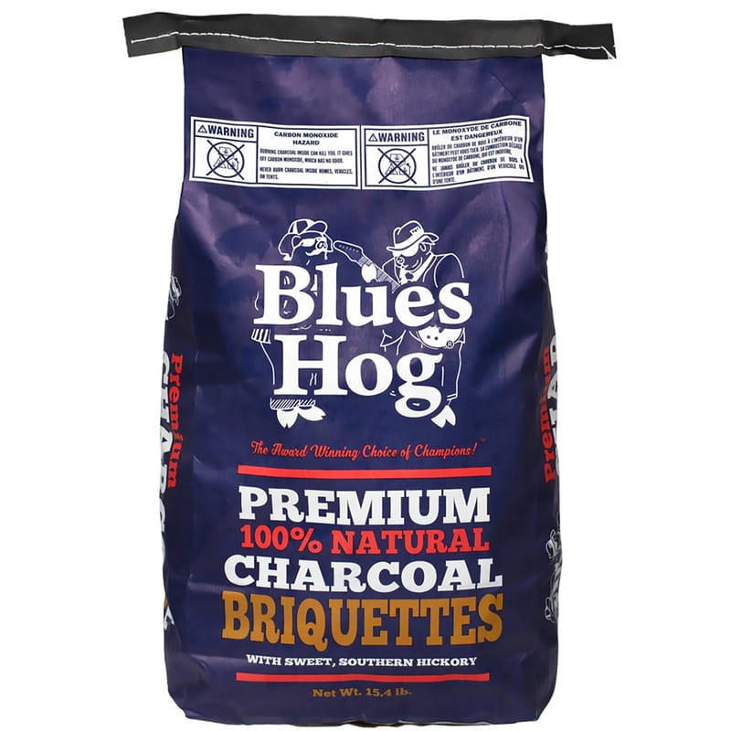 Blues Hog 90915 All Natural Hickory Charcoal Briquettes 15.4 lb