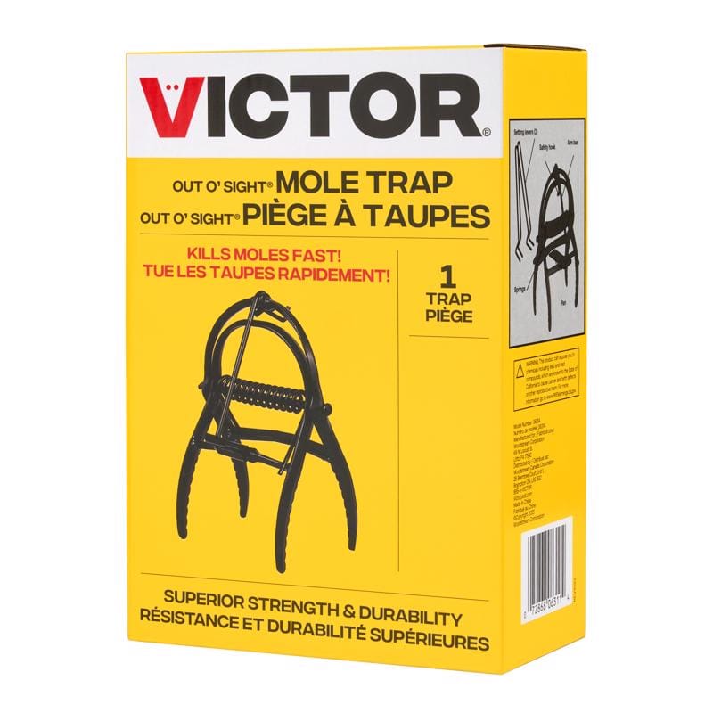 Victor 0631A Out O Sight Medium Pincher Animal Trap For Moles 1 pk