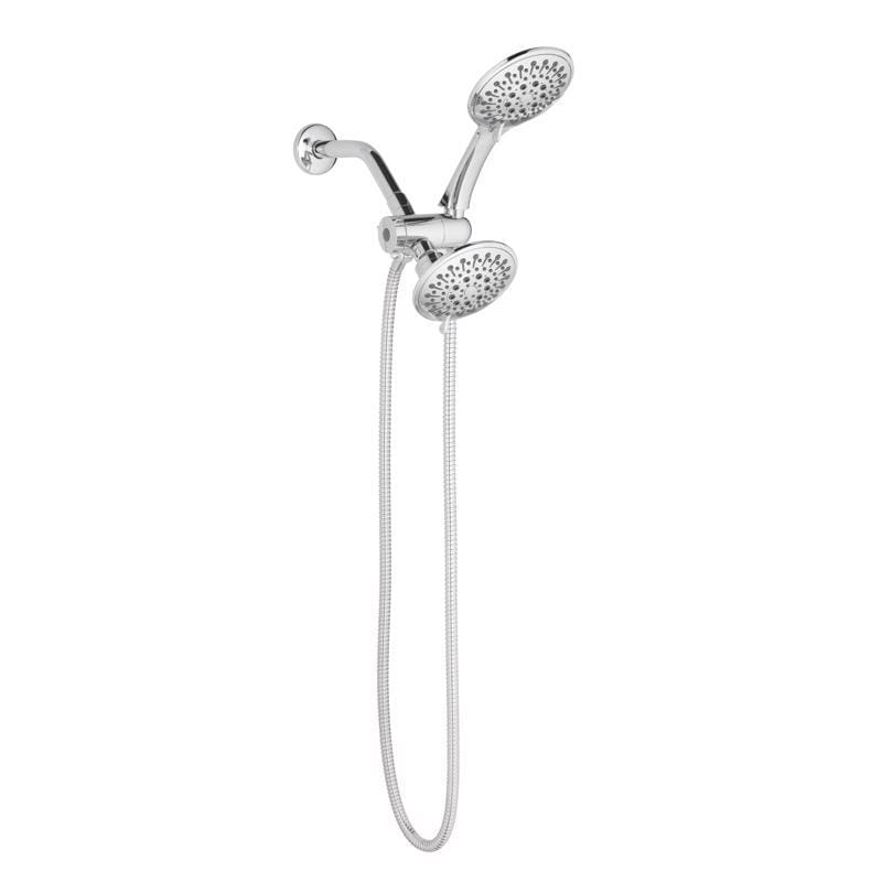 Oakbrook Collection SH-OB10000CH Chrome Plastic 6 settings Showerhead Combo 1.8 gpm