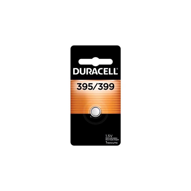 Duracell D395/399PK Silver Oxide 395/399 1.5 V 55 mAh Electronic/Watch Battery 1 pk