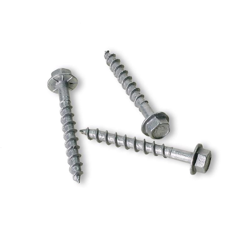 Simpson Strong-Tie SD10212R100-R Strong-Drive No. 10 Sizes X 2-1/2 in. L Star Hex Head Serrated Structural Screws