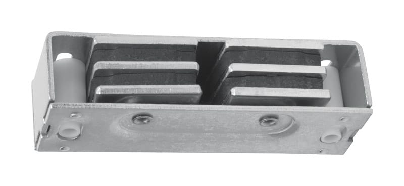 Ives 327A92 1 in. H X 3-1/8 in. W X 3/4 in. D Aluminum Magnetic Catch