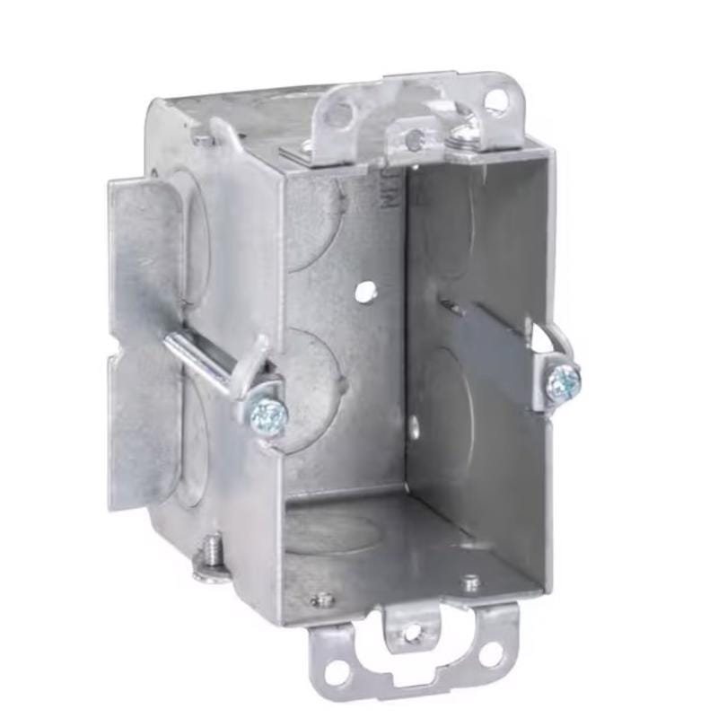 Southwire G601-OW-UPC Old Work 12.5 cu in Rectangle Steel 1 gang Switch Box Gray