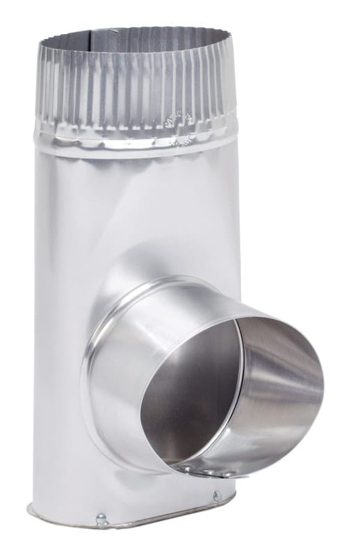 Deflect-O AMDOC/6 Jordan 5 in. L X 4 in. D Silver Aluminum Offset Dryer Connector