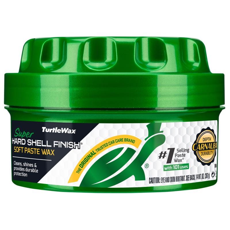 Turtle Wax T222R Super Hard Shell Finish Auto Wax 14 oz