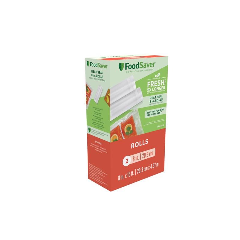 Foodsaver 2185571 Clear Vacuum Sealer Roll 2 pk