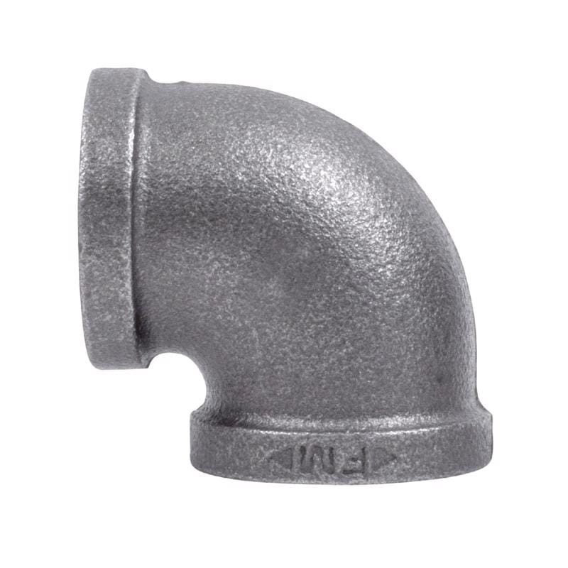 STZ Industries 501439 1/8 in. FIP each X 1/8 in. D FIP Black Malleable Iron 90 Degree Elbow