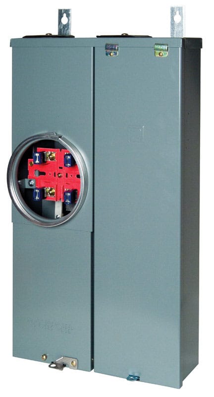 Square D SC1624M100S 100 amps Overhead/Underground Meter Center
