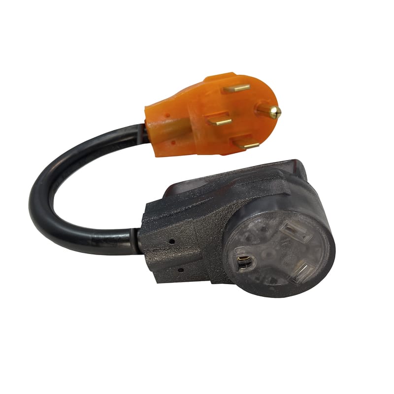 Reliance Controls AC52RV Color Connect 10/3 SJTW 120 V 12 in. L Adapter Cord