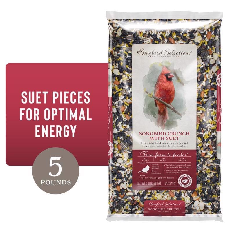 Songbird Selections 13625 Songbird Crunch Songbird Wild Bird Food 5 lb