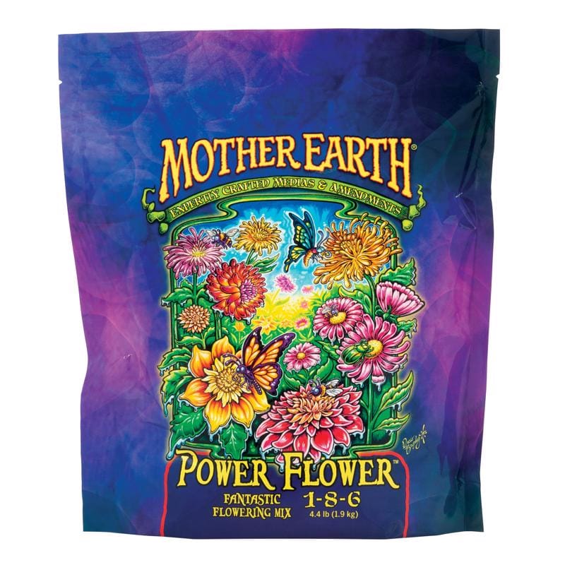 Mother Earth HGC733952 Power Flower Flowers/Fruits/Vegetables 1-8-6 Plant Fertilizer 4.4 lb