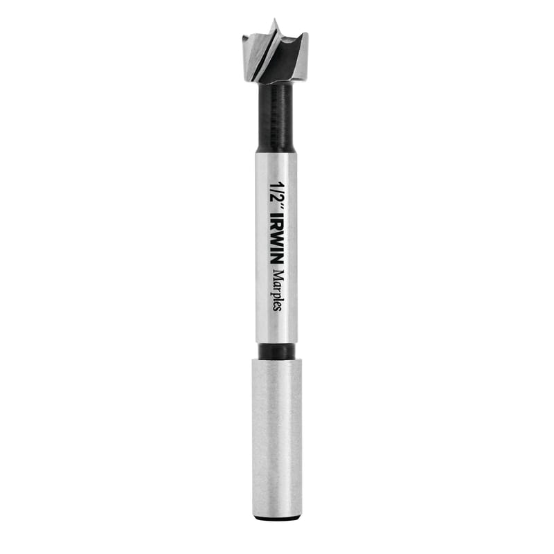 Irwin 1966896 Marples 1/2 in. X 4 in. L Carbon Steel Forstner Drill Bit Round Shank 1 pc