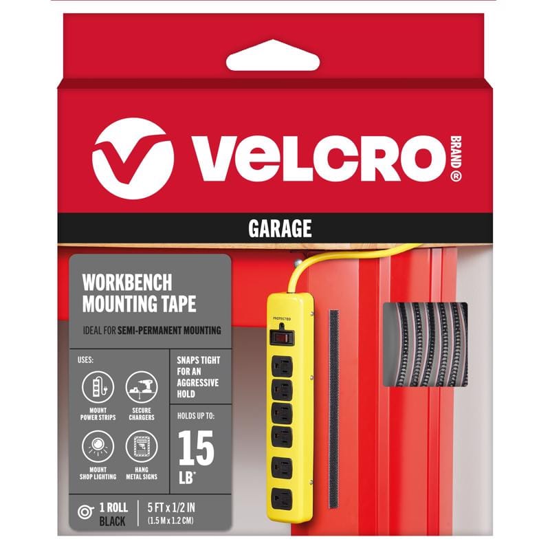 Velcro Brand VEL-30827-USA Workbench Mounting Tape Large Foam Workbench Mounting Tape 60 in. L 1 pk