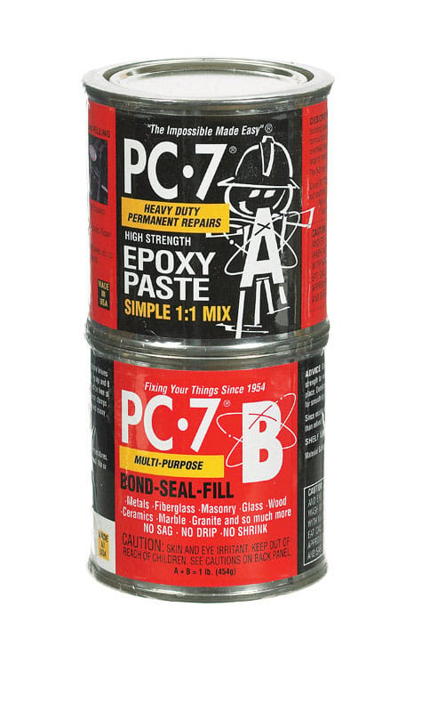 PC-7 PC7-1LB Multi-Purpose Super Strength Dark Gray Epoxy 16 oz