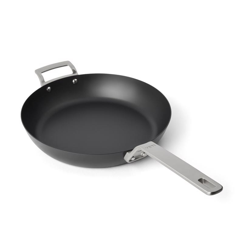 Yeti 21180000014 Carbon Steel Skillet 12 in. Black
