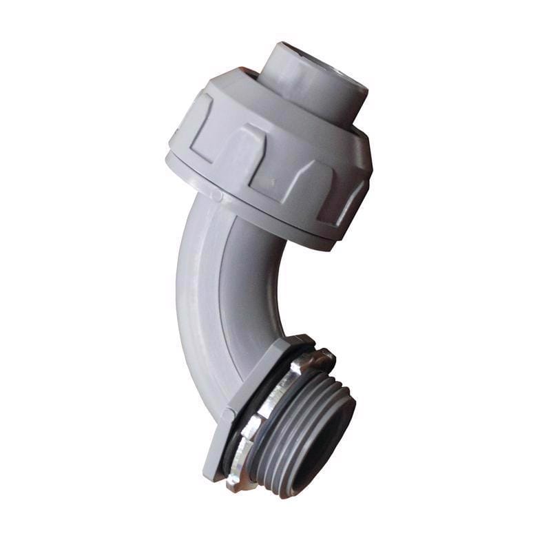 Sigma Engineered Solutions 49491 ProConnex 3/4 in. D Plastic 90 Degree Connector For Liquid Tight 1 pk