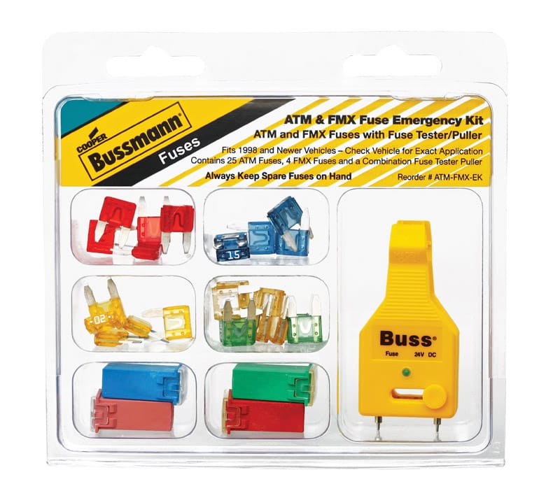 Bussmann ATM-FMX-EK ATM/FMX Assorted Emergency Fuse Kit 1 pk