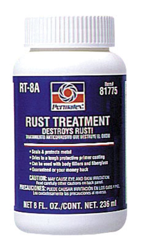 Permatex 81775 Rust Treatment White Latex Primer 8 oz