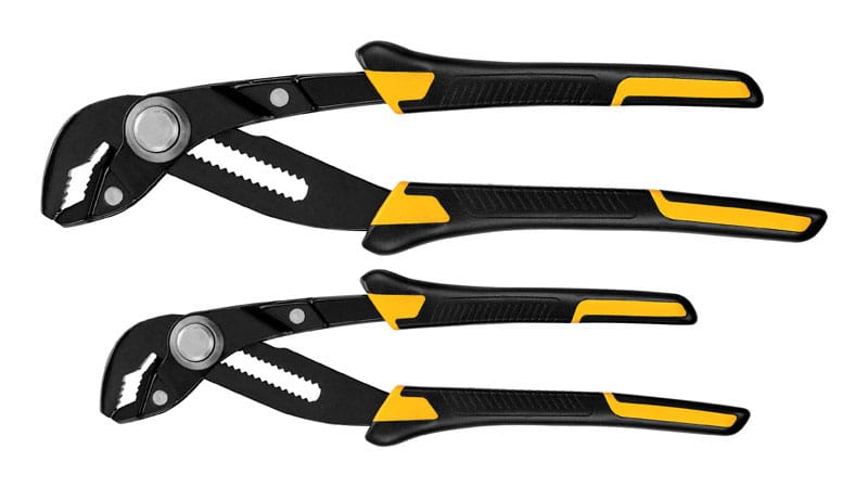 Dewalt DWHT70486 8-10 in. Alloy Steel Push-Lock Pliers Set