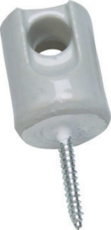 Sigma Engineered Solutions 02-56030 ProConnex 1-11/16 in. D Porcelain/Steel Wire Holder For NM/SE 1 pk