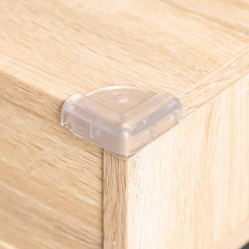 Regalo 6120 CL Clear Soft Rubber Corner Cushions 4 pk
