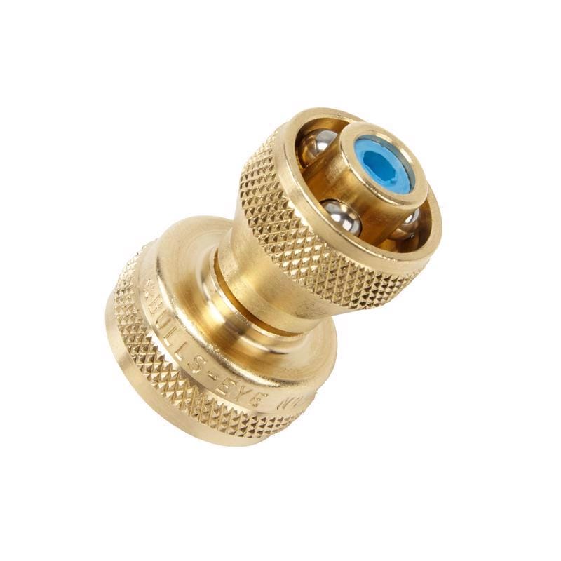 Bullseye 810C Power Nozzle Adjustable Multi-Pattern Brass Hose Nozzle