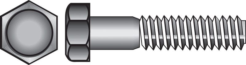 Hillman 190453 5/8 in. D X 9 in. L Zinc Plated Steel Hex Bolt 25 pk