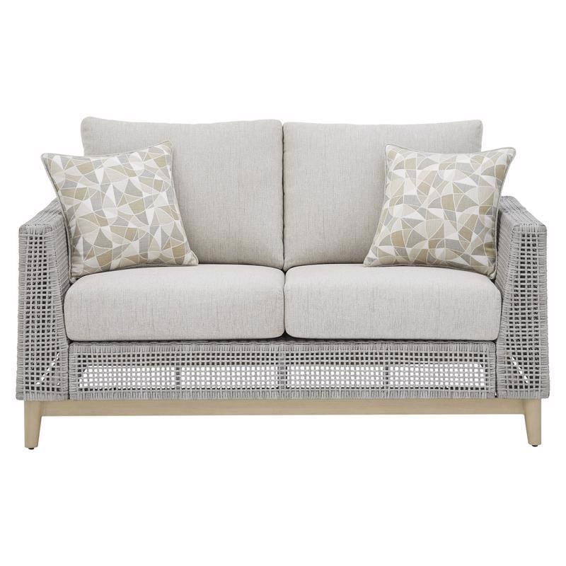 Signature Design P798-835 by Ashley Seton Creek Gray Aluminum Frame Casual Loveseat Gray